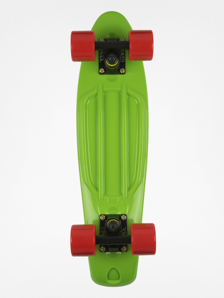 Fish Skateboards Cruiser 02 (green/black/red)