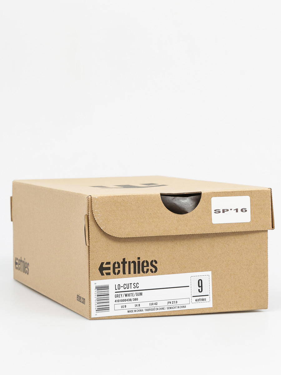 Etnies Shoes Lo Cut SC (grey/white/gum)