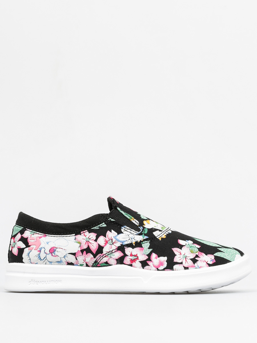 Etnies Shoes Corby Slip SC Wmn (black/floral)