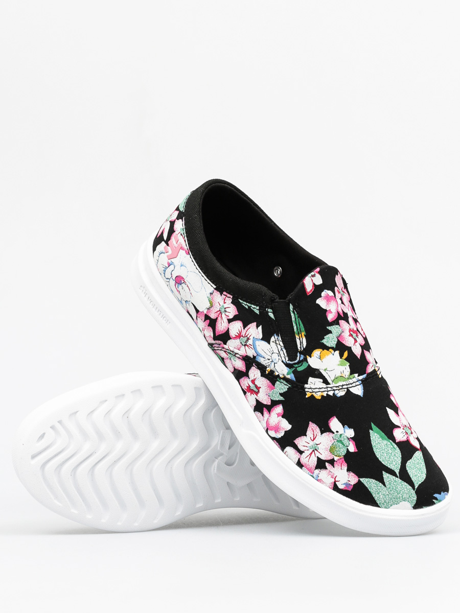 Etnies Shoes Corby Slip SC Wmn black (black/floral)
