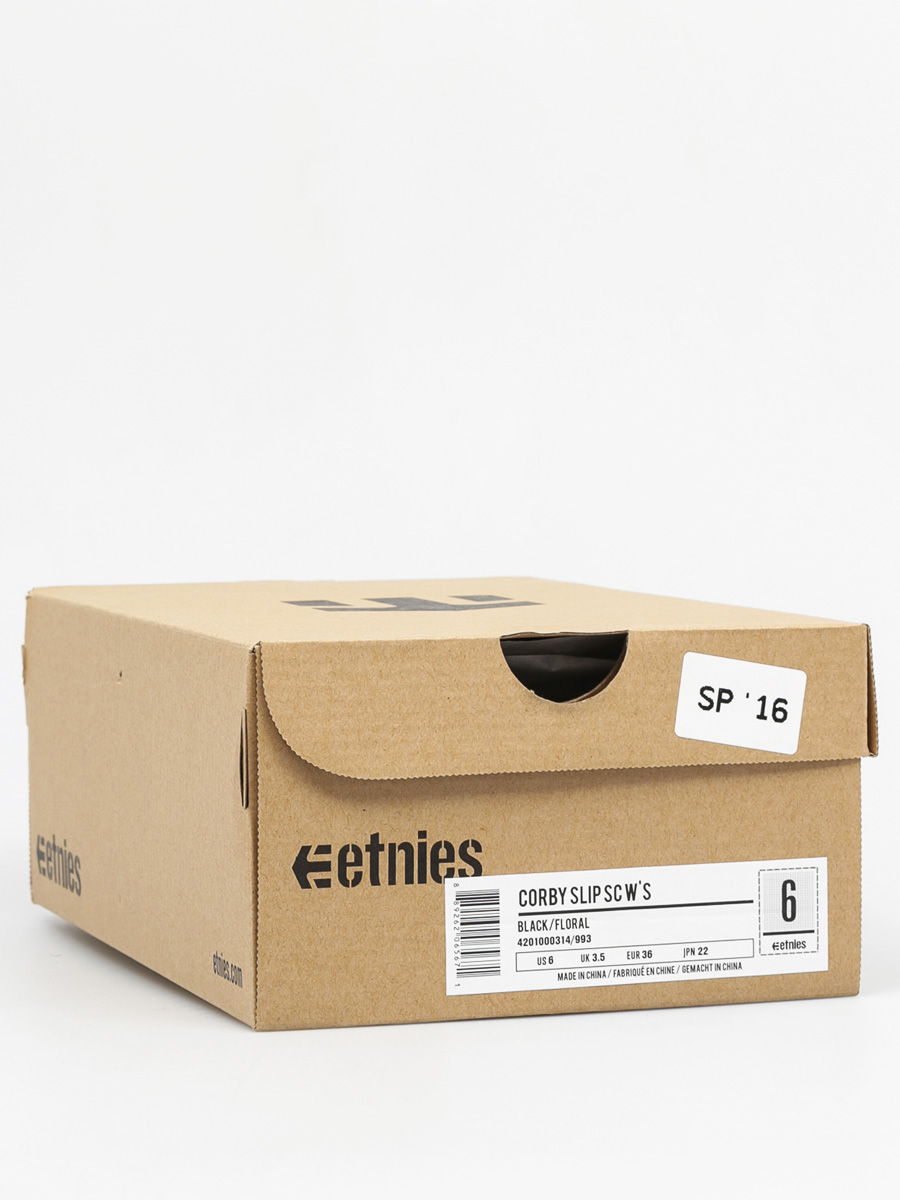 Etnies Shoes Corby Slip SC Wmn (black/floral)