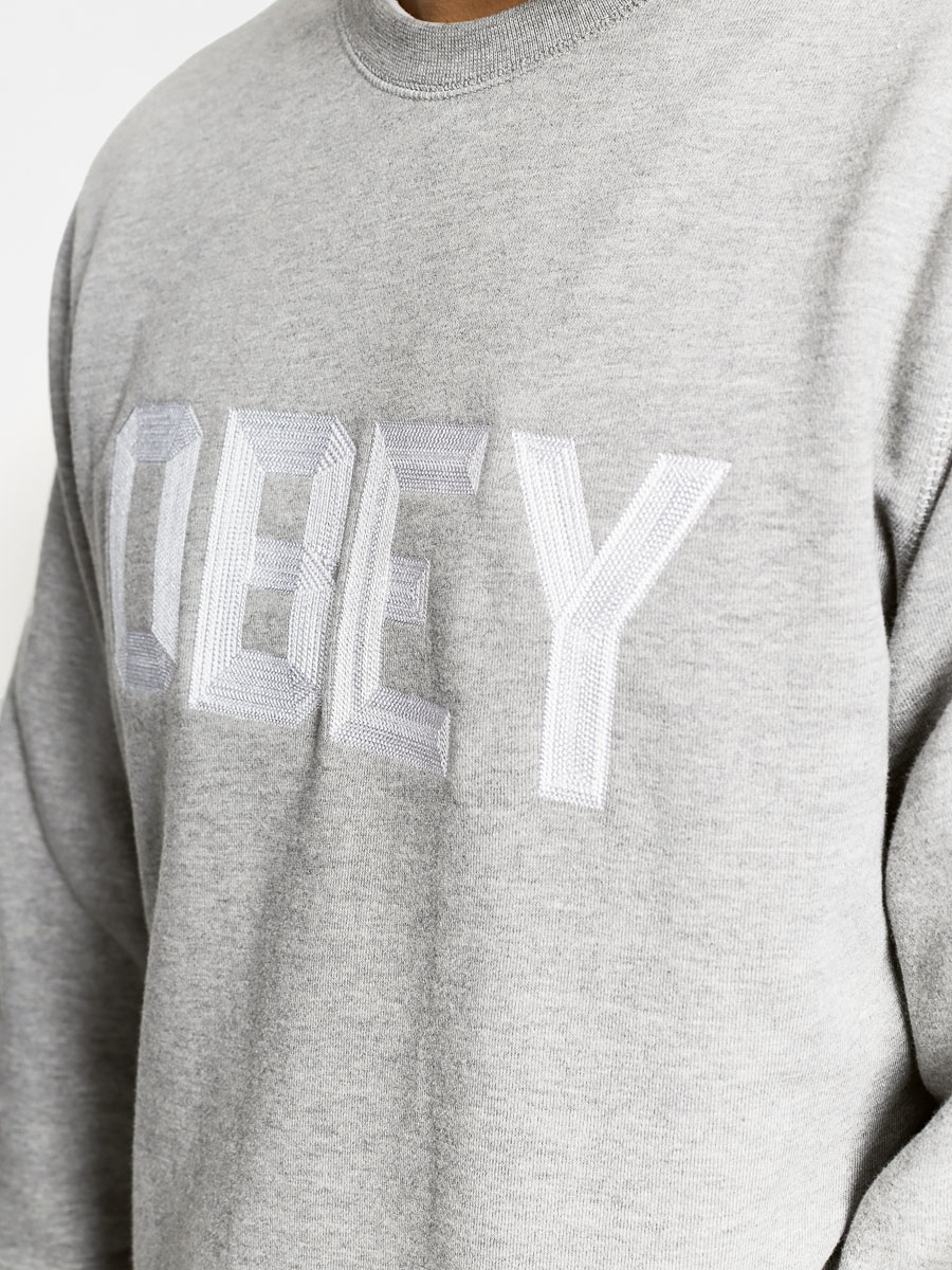 OBEY Sweatshirt Obey Fordam Crew (heather grey)