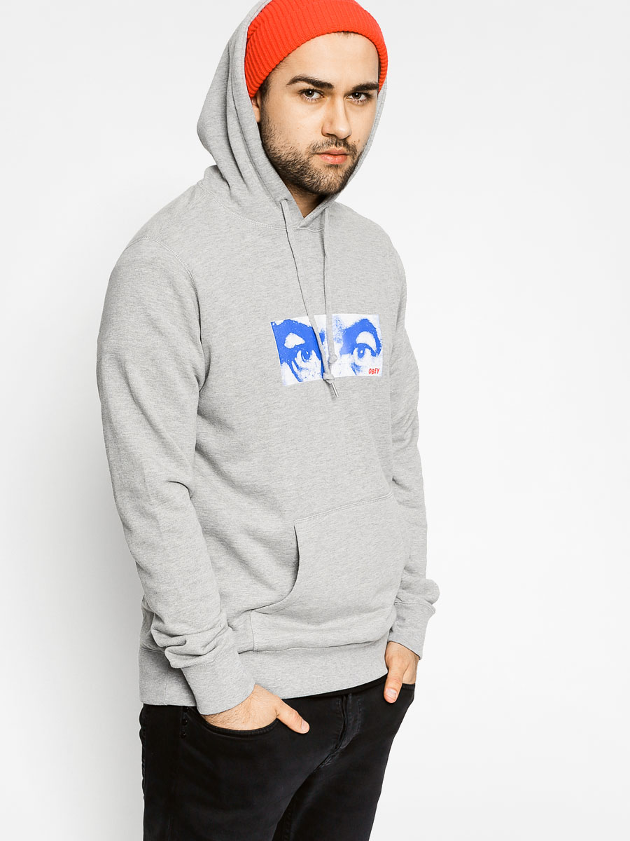 obey grey hoodie CEGICAP