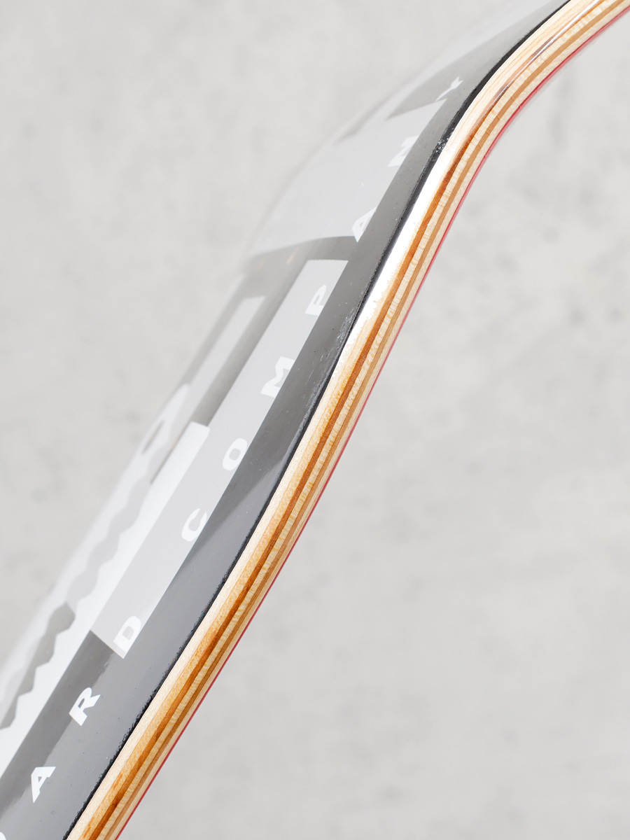 Semper Skateboards Deck Crocodile (black/white)