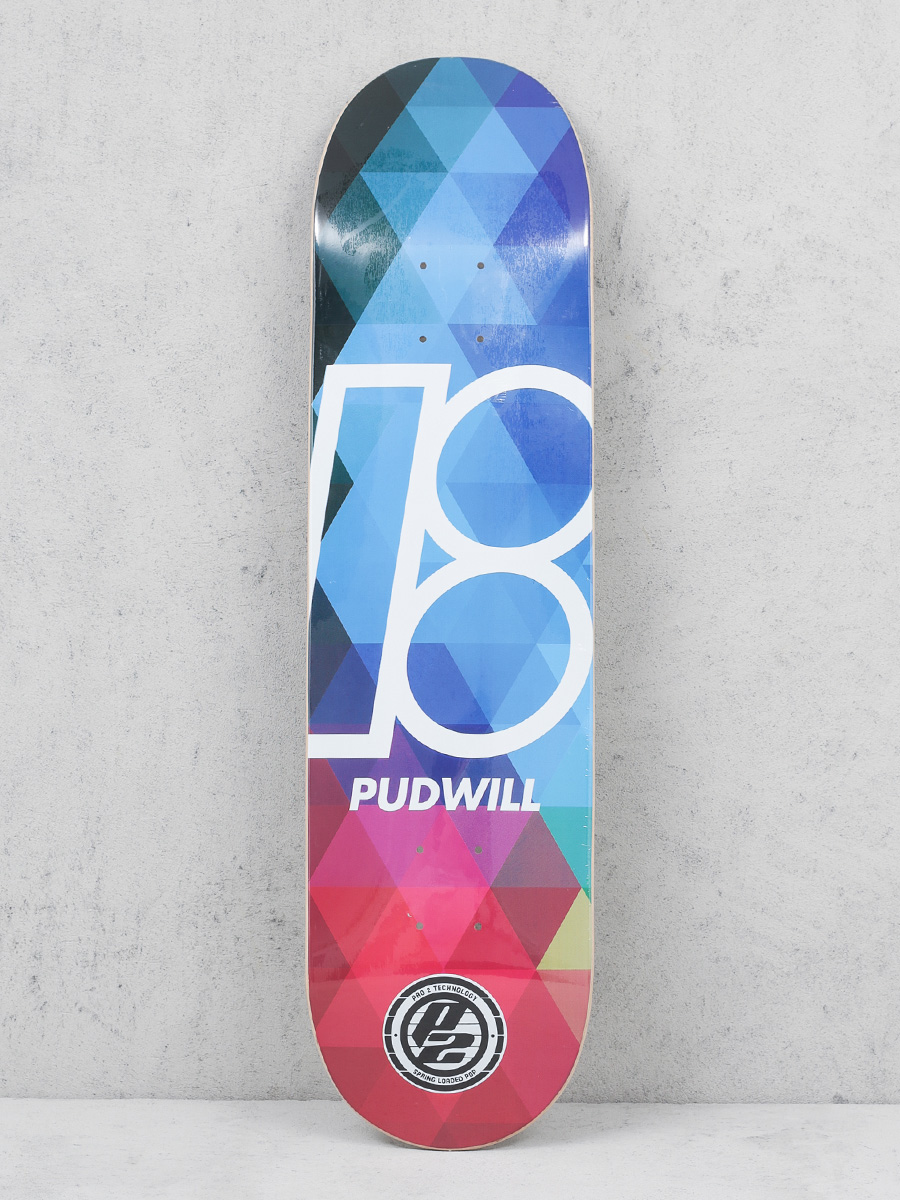 Plan B Deck Pudwill Prism P2 (blue/red)