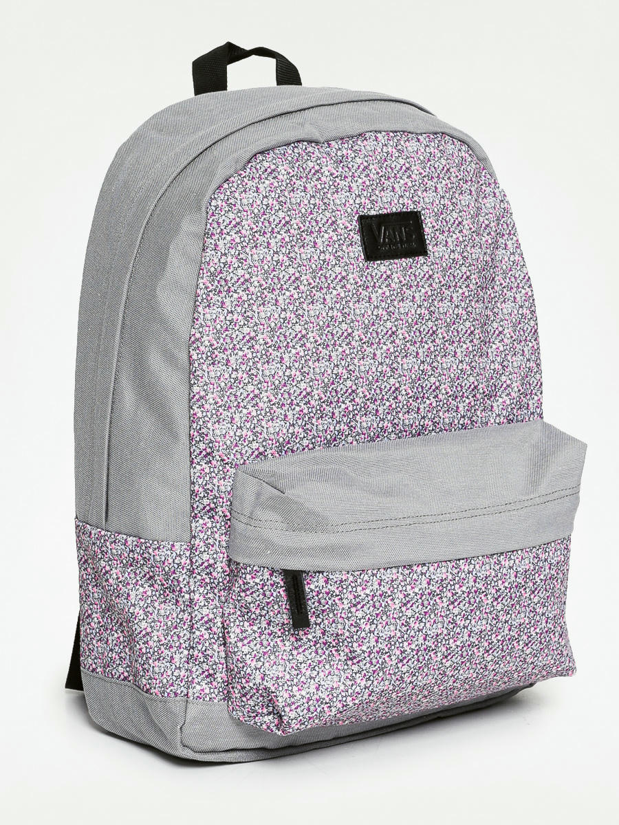 vans chambray floral backpack