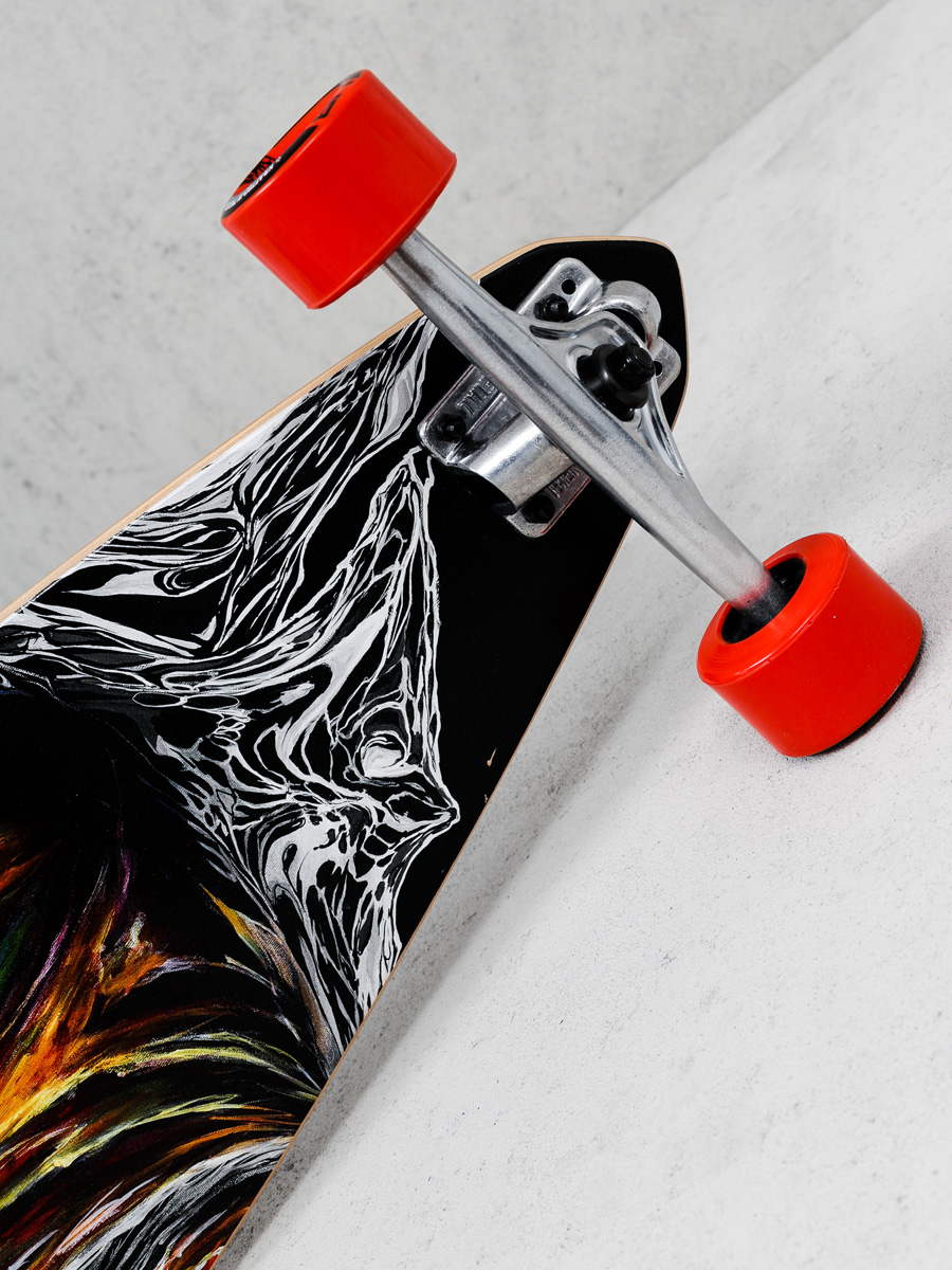 Lib Tech Longboard Attack Carver Comp (red orange multi/red)