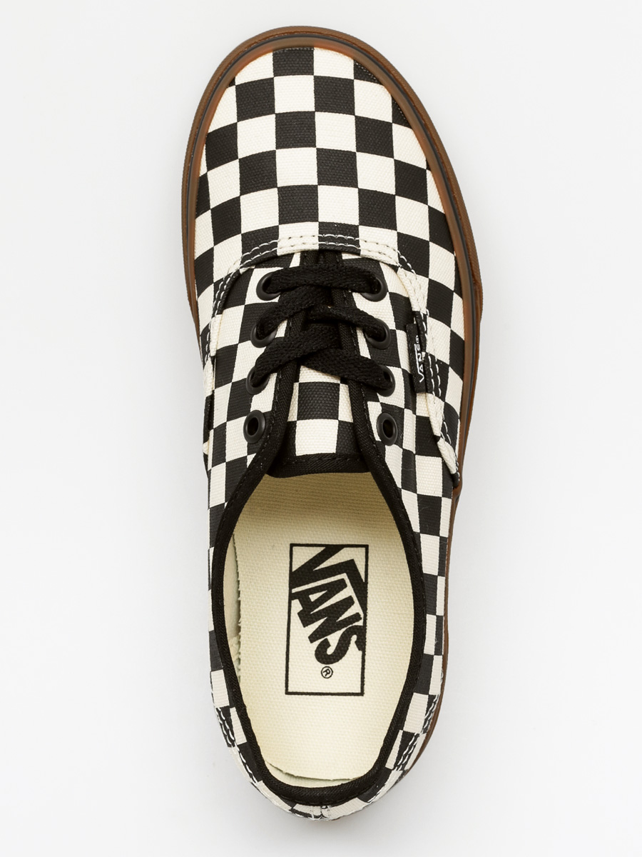 Vans Shoes Authentic (checkerboard/black/white/gum)