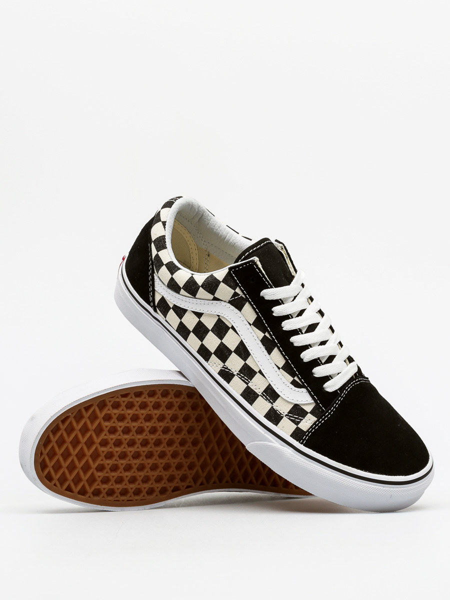 vans leather checkerboard old skool