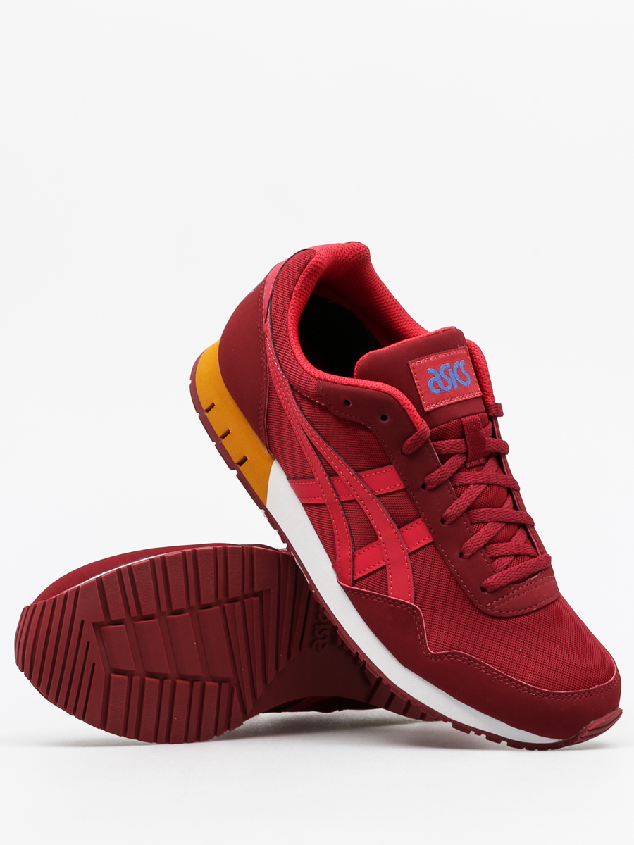 asics shoes red