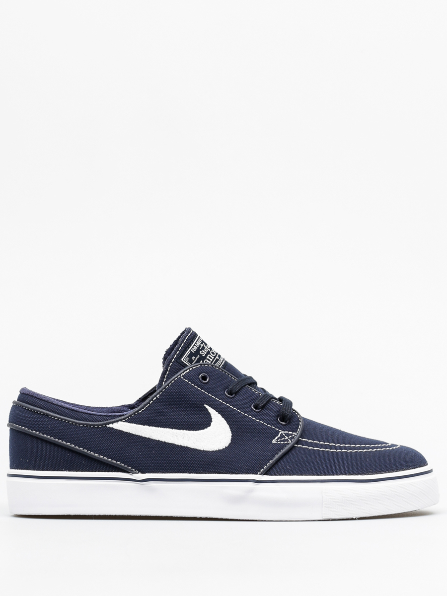 Nike SB Schuhe Zoom Stefan Janoski Cnvs (obsidian/white gum light brown)