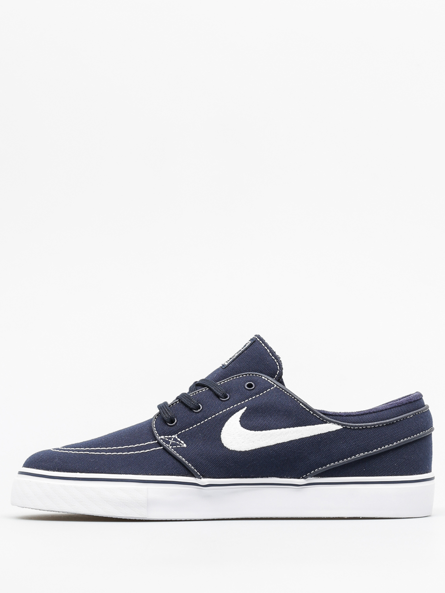 Nike SB Schuhe Zoom Stefan Janoski Cnvs (obsidian/white gum light brown)