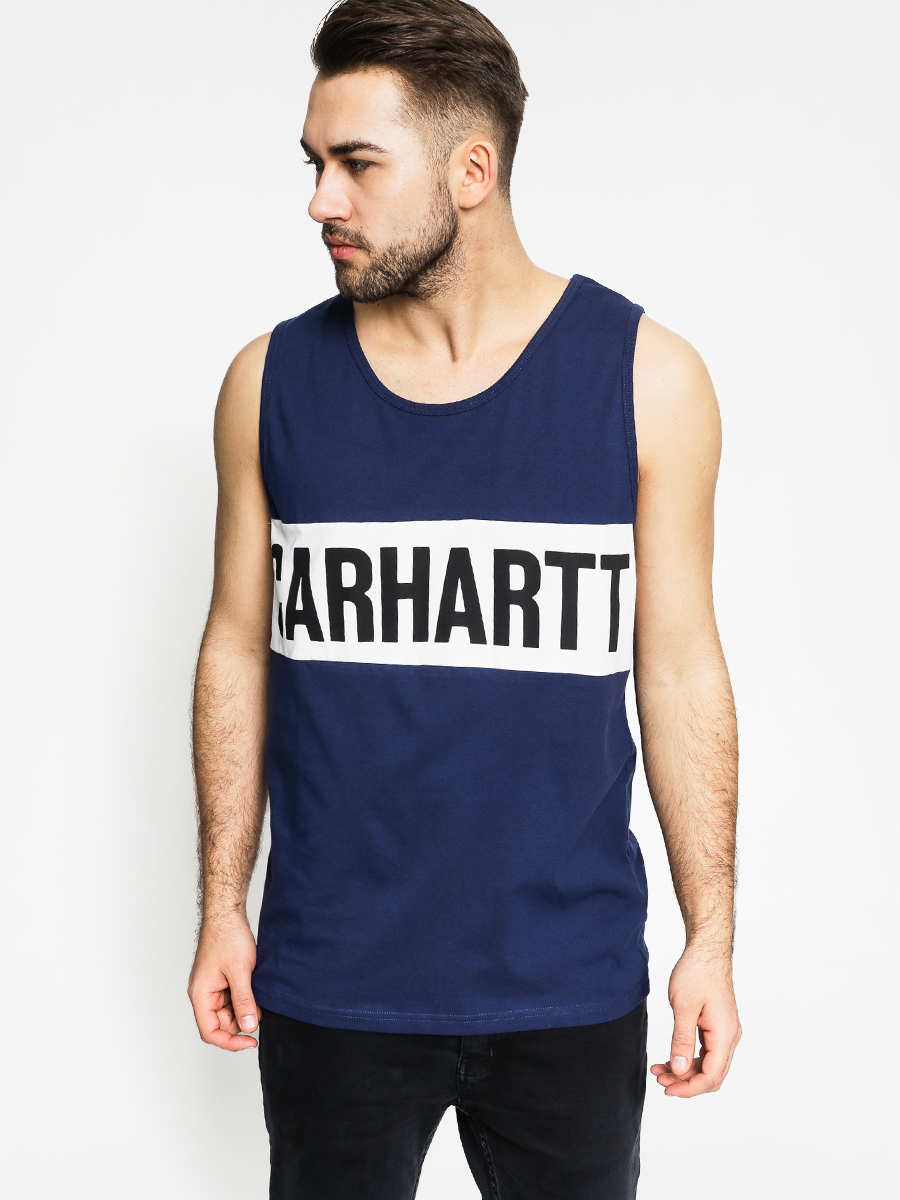 Carhartt Tank top Shore Tank (blue/white/black)