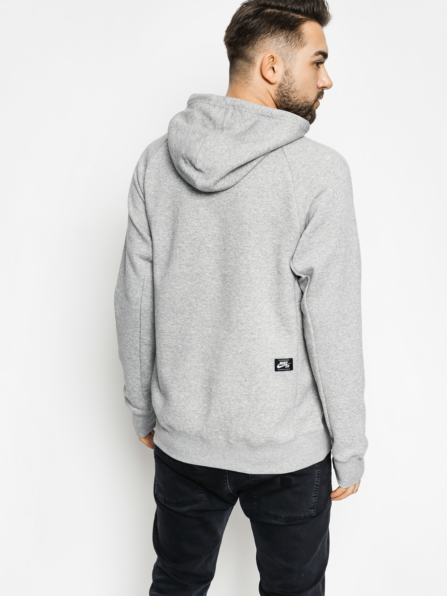 Nike SB Hoodie Sb Icon Po Stripe HD (grey)