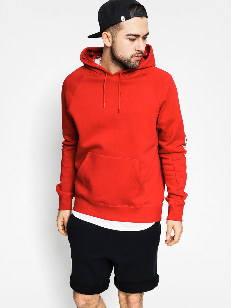 nike sb hoodie red