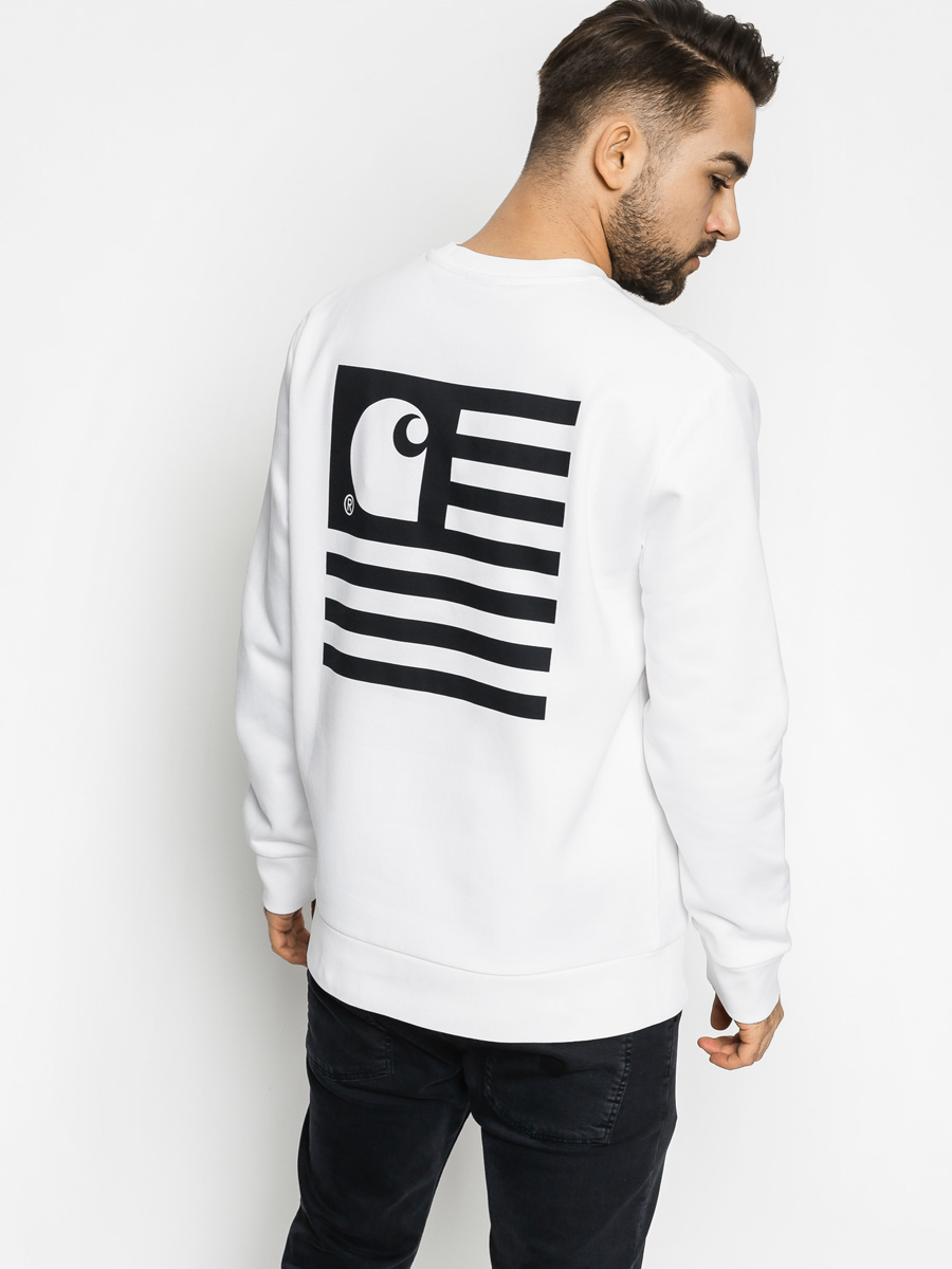 Carhartt Sweatshirt State Flag Sweat (white/black)