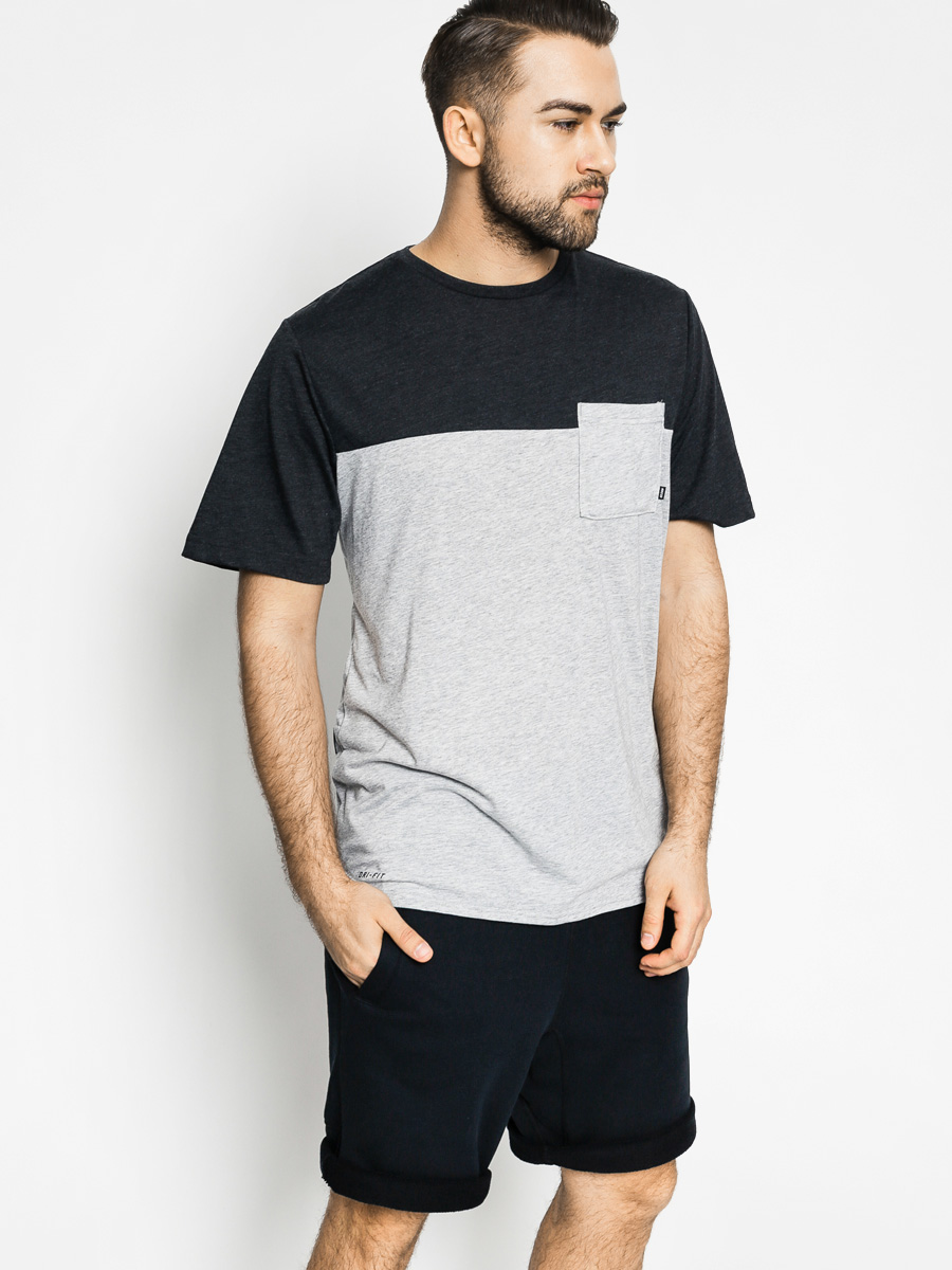 Nike SB T-shirt Sb Dri Fit Blocked Pocket grey (dark grey/grey)