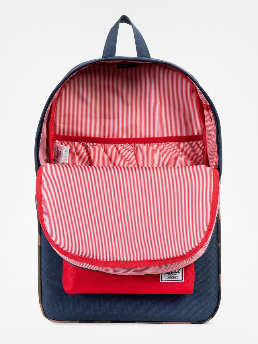 Herschel Supply Co. Backpack Heritage (navy/red/woodland camo 21,5l)