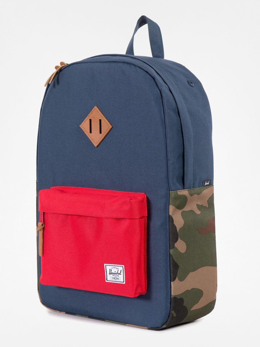 Herschel Supply Co. Backpack Heritage (navy/red/woodland camo 21,5l)