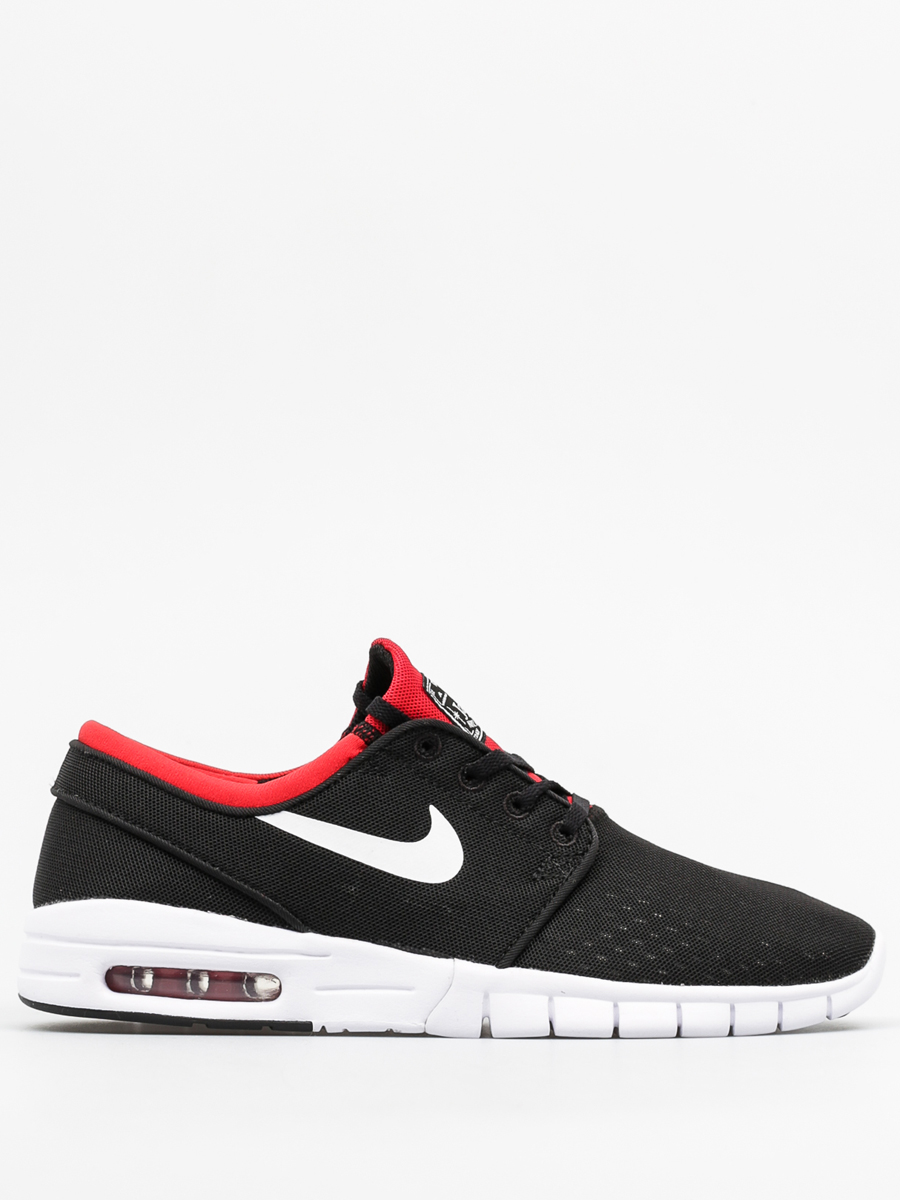 Nike SB Shoes Stefan Janoski Max (black/white university red)