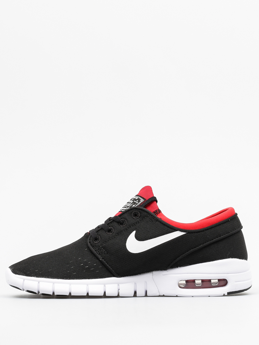 Nike SB Shoes Stefan Janoski Max (black/white university red)