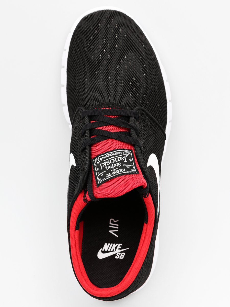 Nike SB Shoes Stefan Janoski Max (black/white university red)