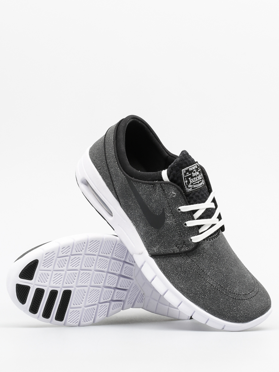 Nike SB Schuhe Stefan Janoski Max L Prm (black/black white wolf grey)