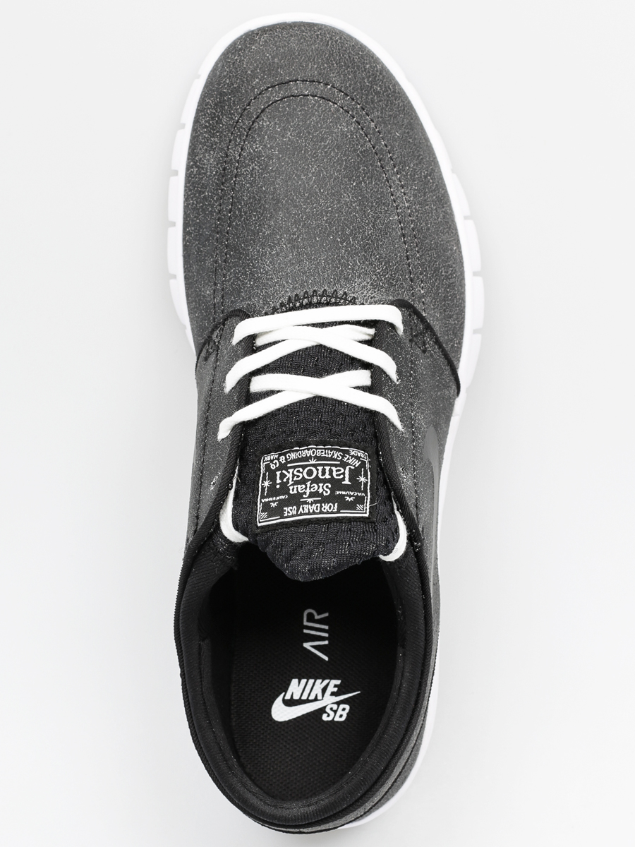 Nike SB Schuhe Stefan Janoski Max L Prm (black/black white wolf grey)