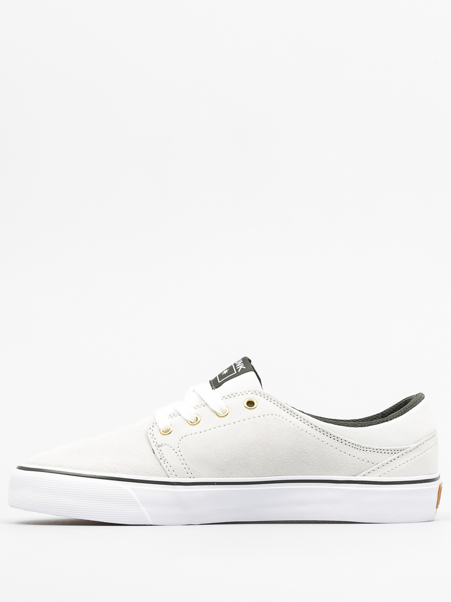 green and white dc shoes