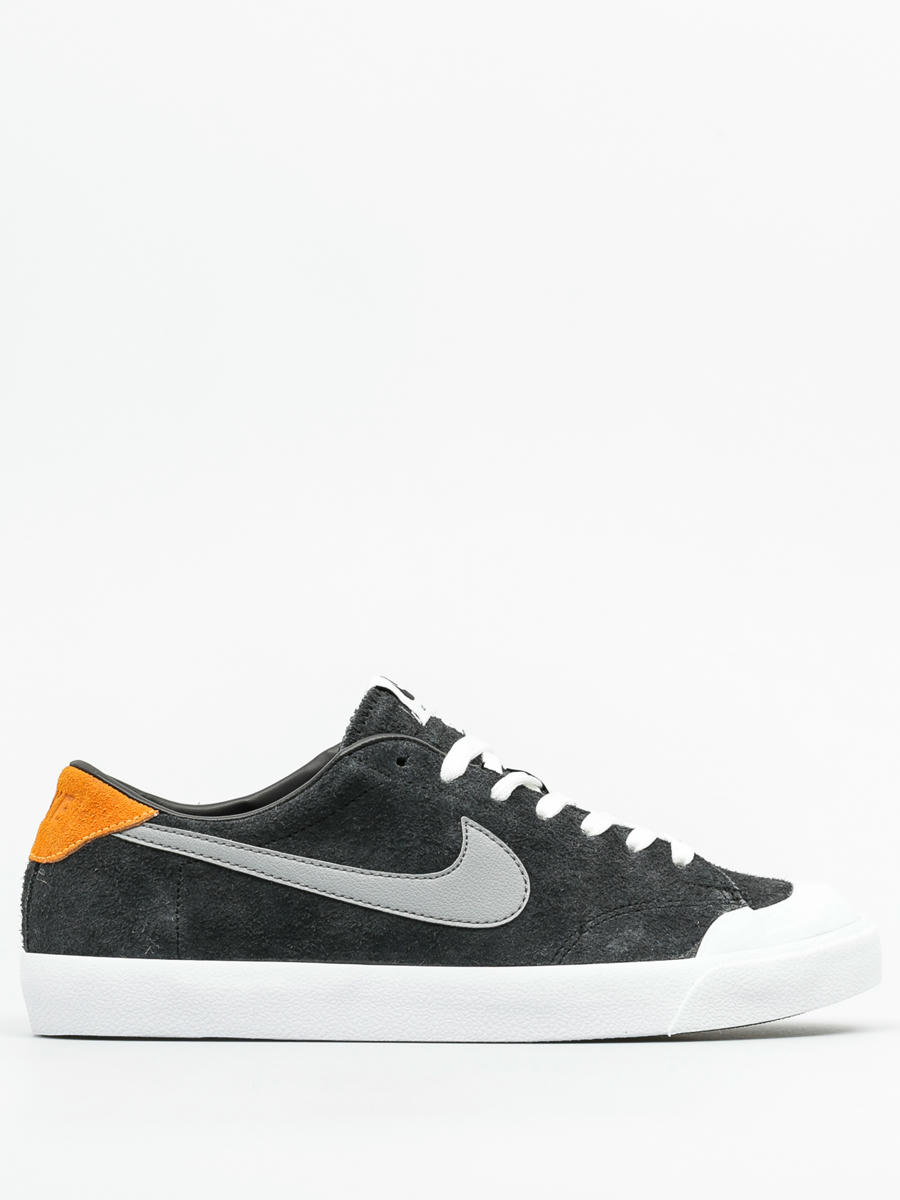 Nike SB Shoes Zoom All Court Ck black cool grey vvd orng white