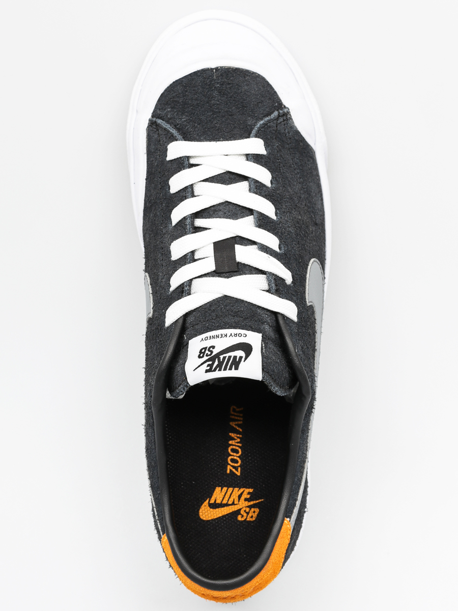 Nike SB Shoes Zoom All Court Ck (black/cool grey vvd orng white)