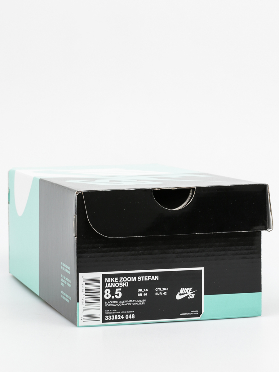Nike SB Schuhe Zoom Stefan Janoski (black/rcr blue white ttl crmsn)