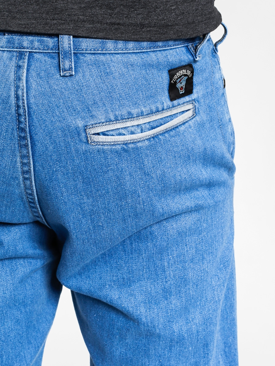 Turbokolor Pants Trainer Chino Denim (lt blue)