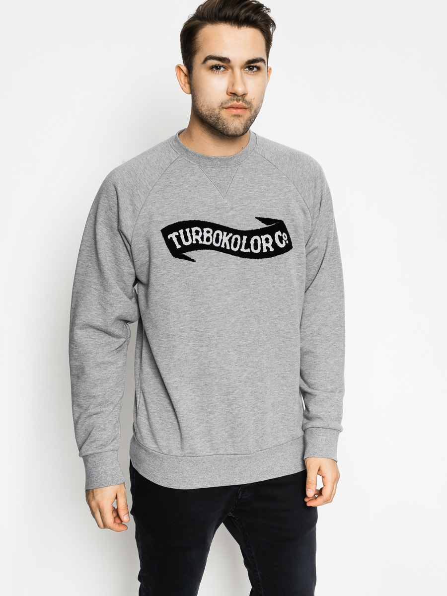 Turbokolor Sweatshirt Crewneck (grey)