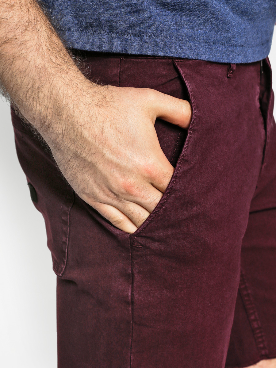 Kr3w Shorts K Slim Vintage Wino (oxblood)