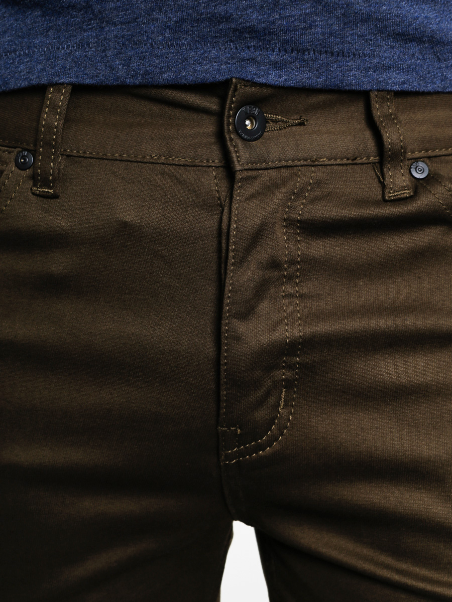 Kr3w Shorts K Slim 5 Pocket (dark drab)