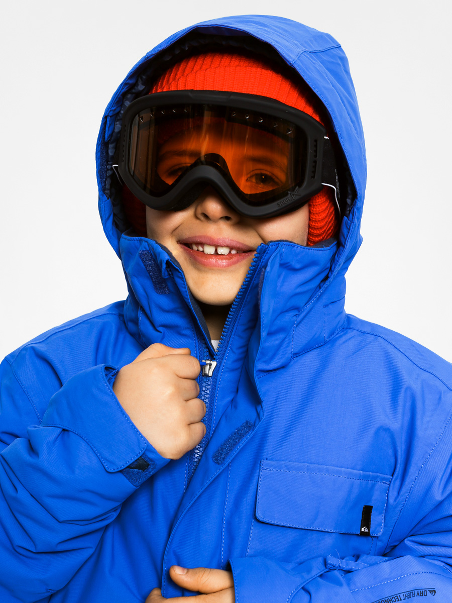 Quiksilver Kids Snowboard jacket Mission Plain (blue)