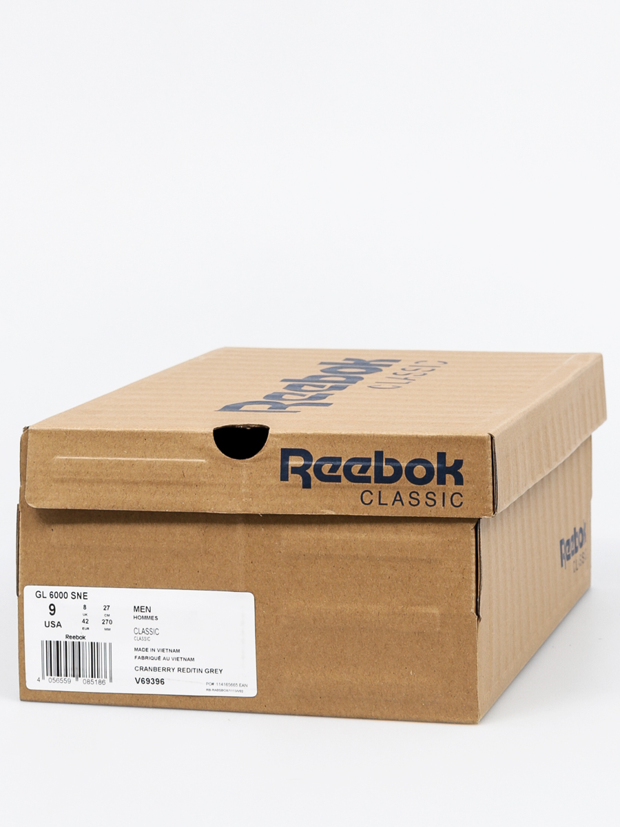 Reebok Shoes GL 6000 SNE (cranberry red/tin grey)