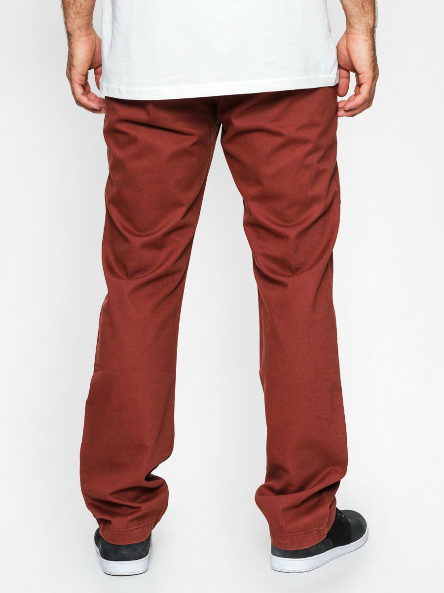 red vans pants