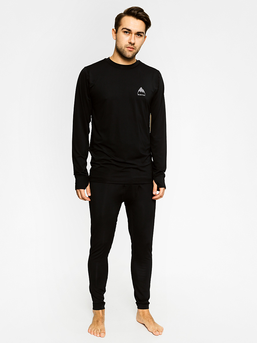 Mens Burton active underwear Lightweight Pant (true black)