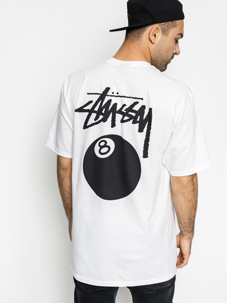 Stussy T-Shirt 8 Ball (white)