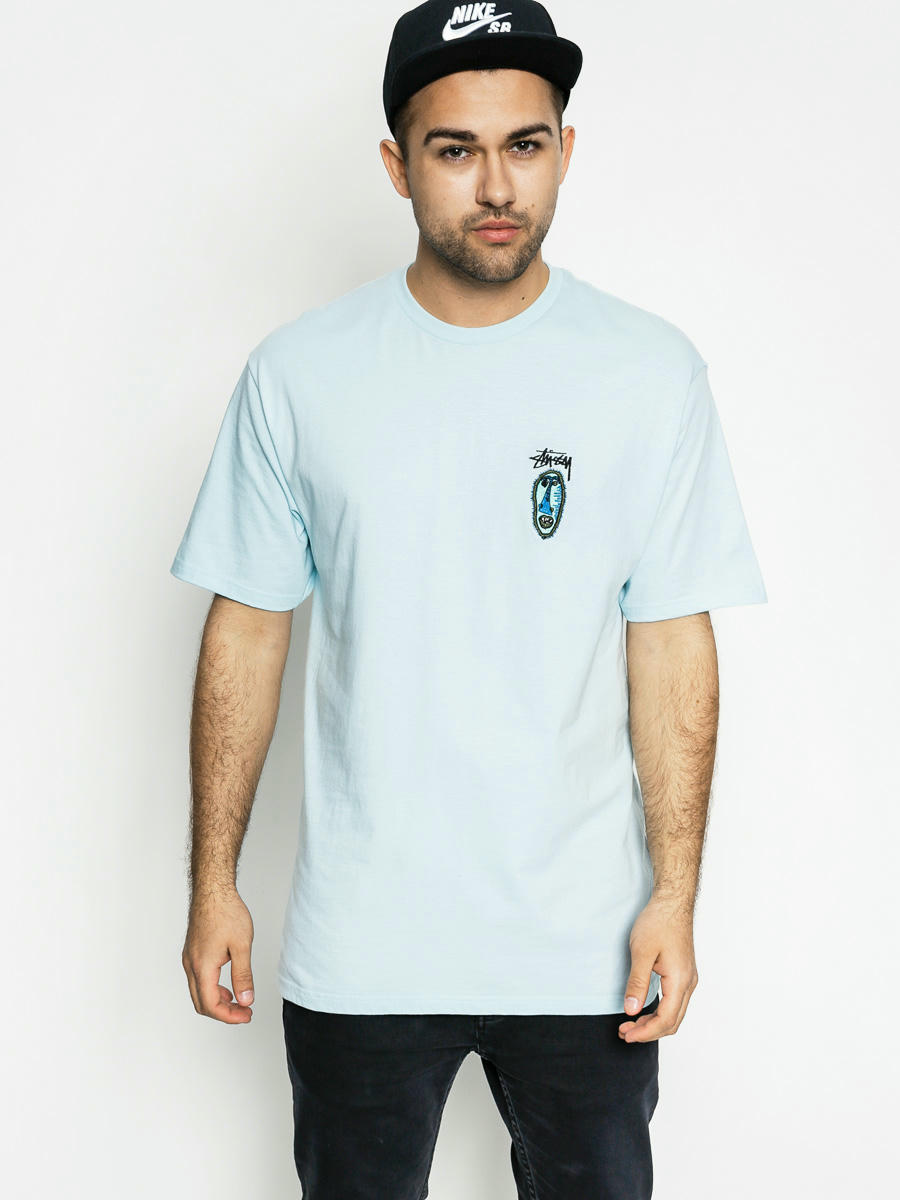 Stussy T-shirt Stock Mask (light blue)