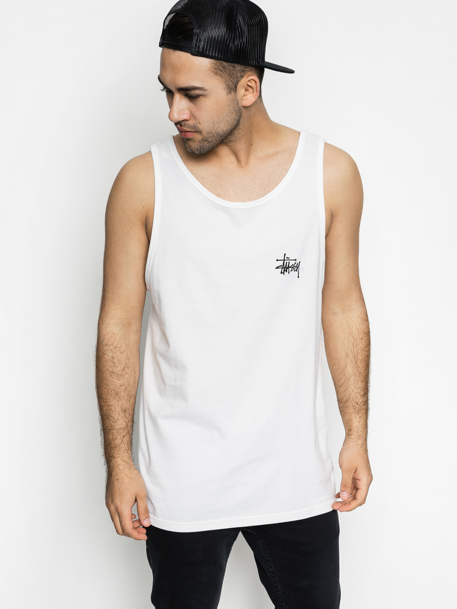 Stussy Tank top Basic Logo Tank - white (white)