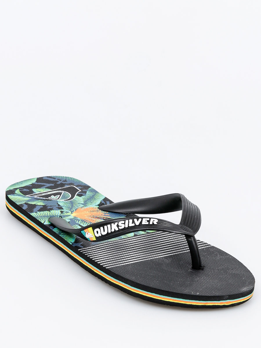 Quiksilver Flip-flops Molokai Ag47 Remix (black/green orange)