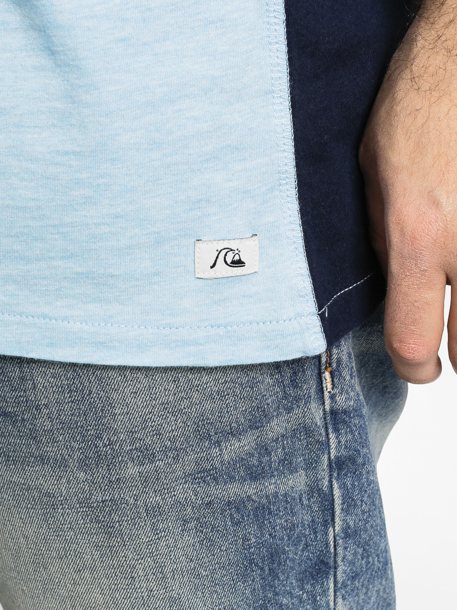 Quiksilver T-Shirt Baysick Tank (light blue/crem)