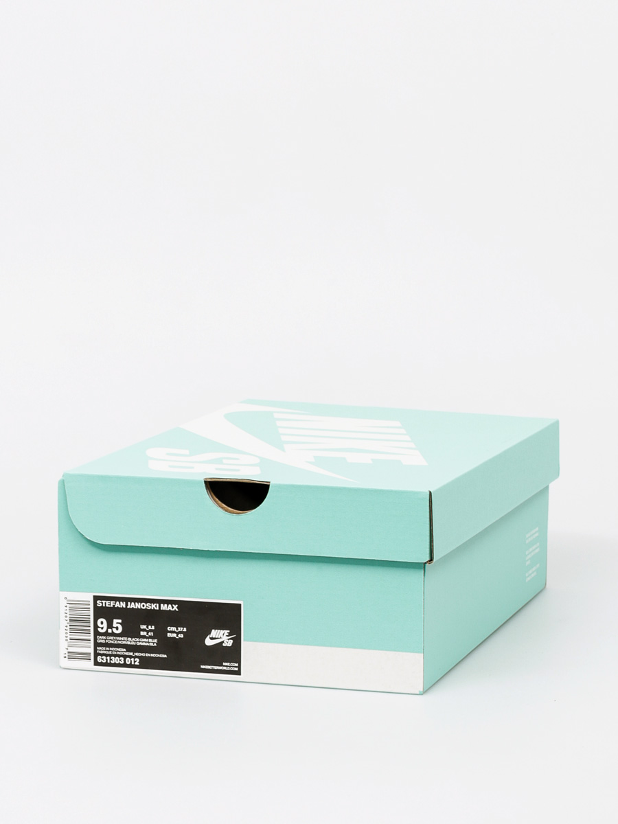 Nike SB Shoes Stefan Janoski Max (dark grey/white black gmm blue)