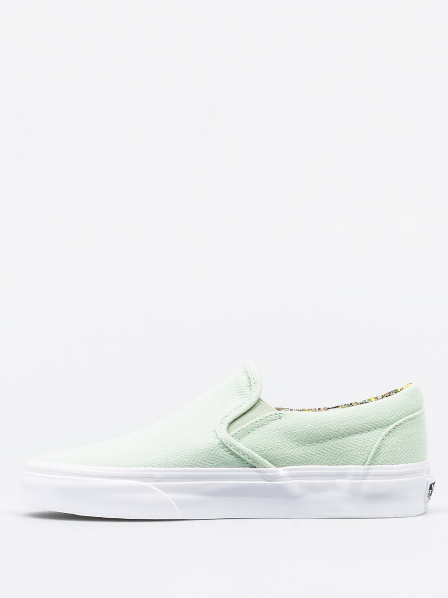 pastel green vans