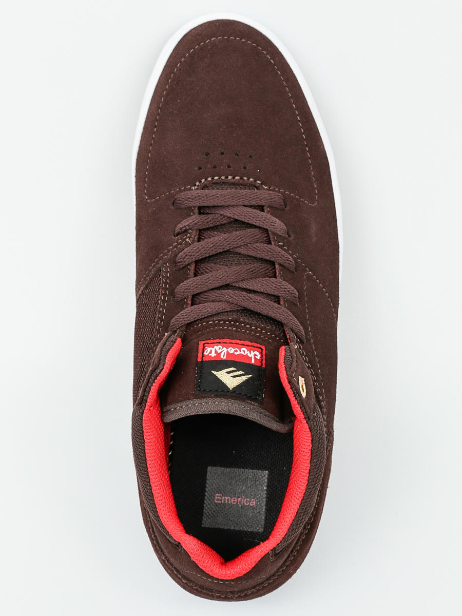 Emerica The HSU G6 Chocolate brown/white Skater Sneaker/Schuhe braun 