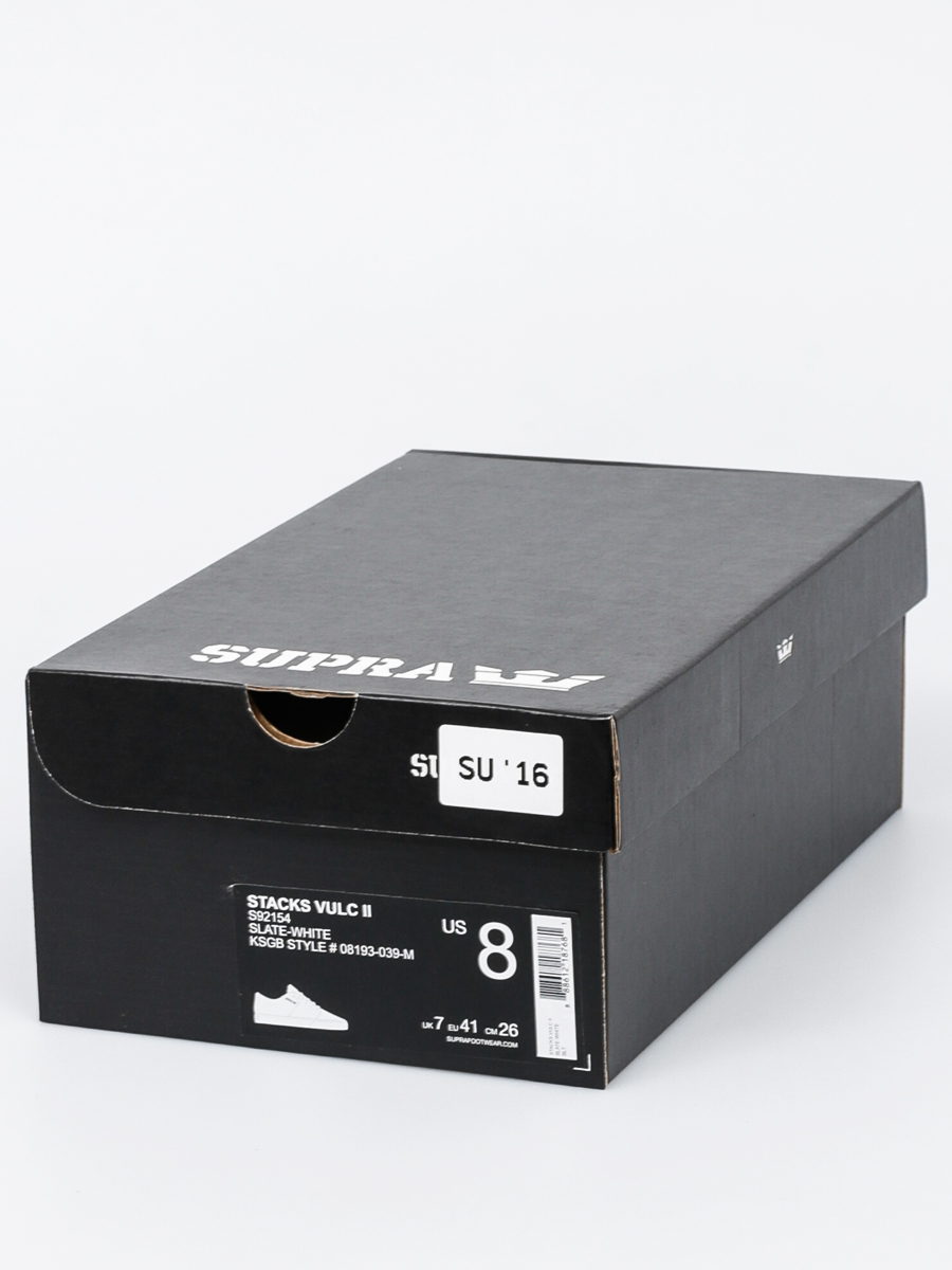 Supra Shoes Stacks Vulc II (slate white)