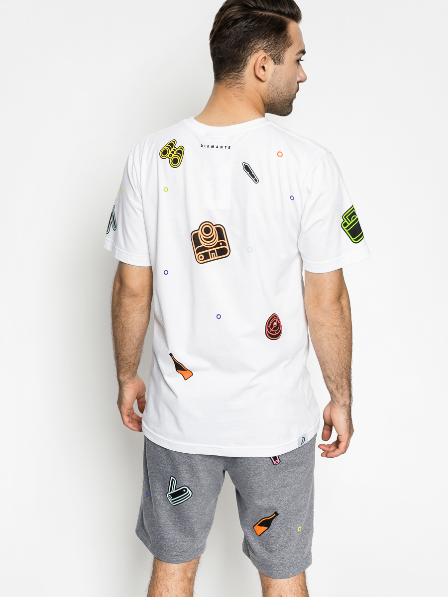 Diamante Wear T-shirt Adventure (white)